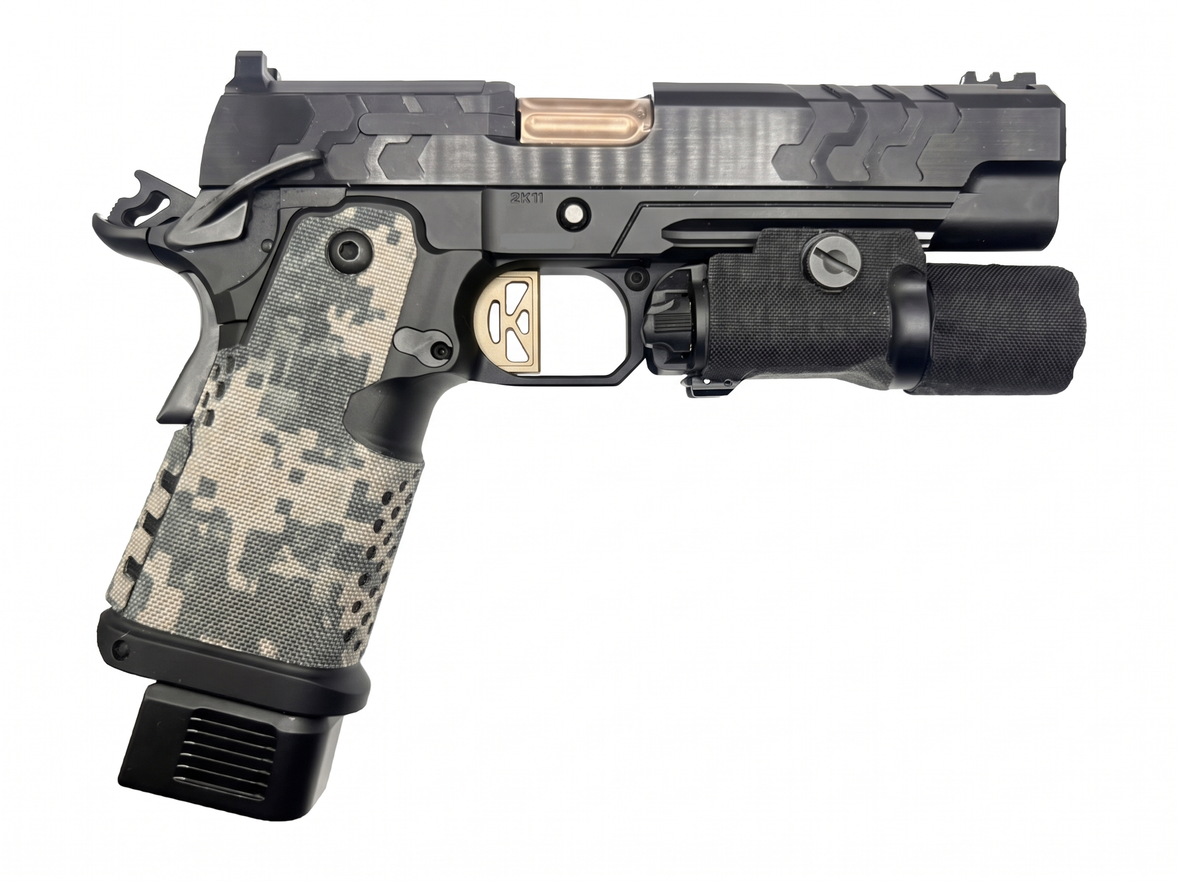 Kimber 2K11 Cordura 1000D grip wrap in ACU — Combat Textiles