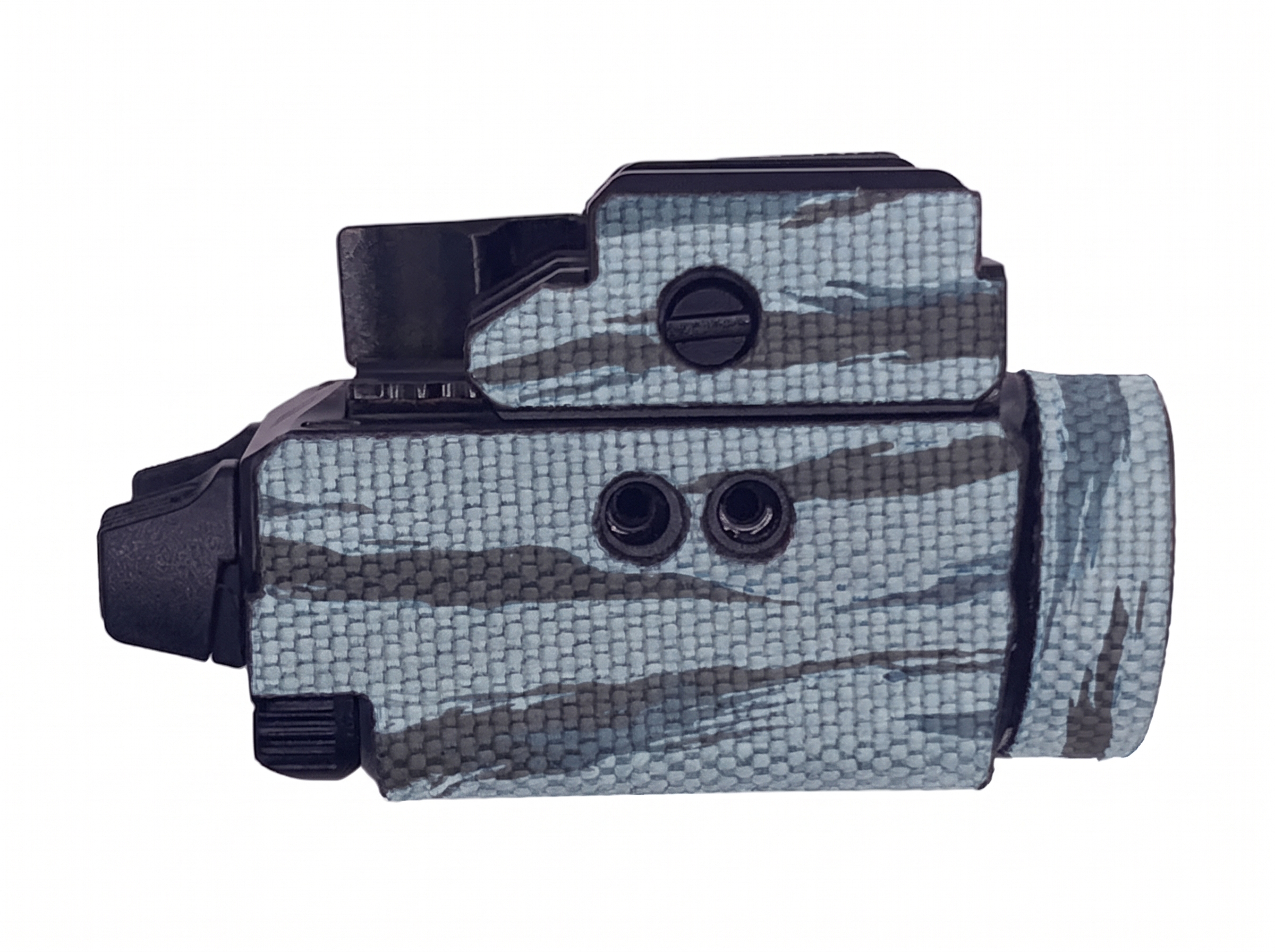 OLIGHT BALDR S Cordura 1000D weapon light wrap in Tiger Stripe (ABU) — Combat Textiles