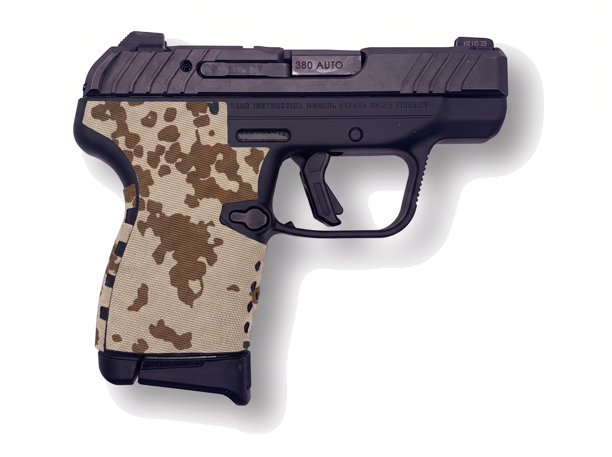 Ruger LCP MAX grip, Cordura 1000D in Tropentarn - Combat Textiles