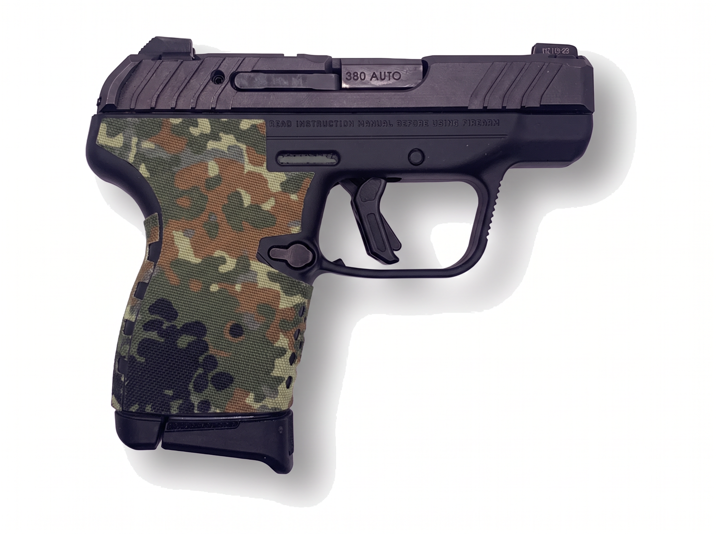 Ruger LCP MAX grip, Cordura 1000D in Flecktarn - Combat Textiles