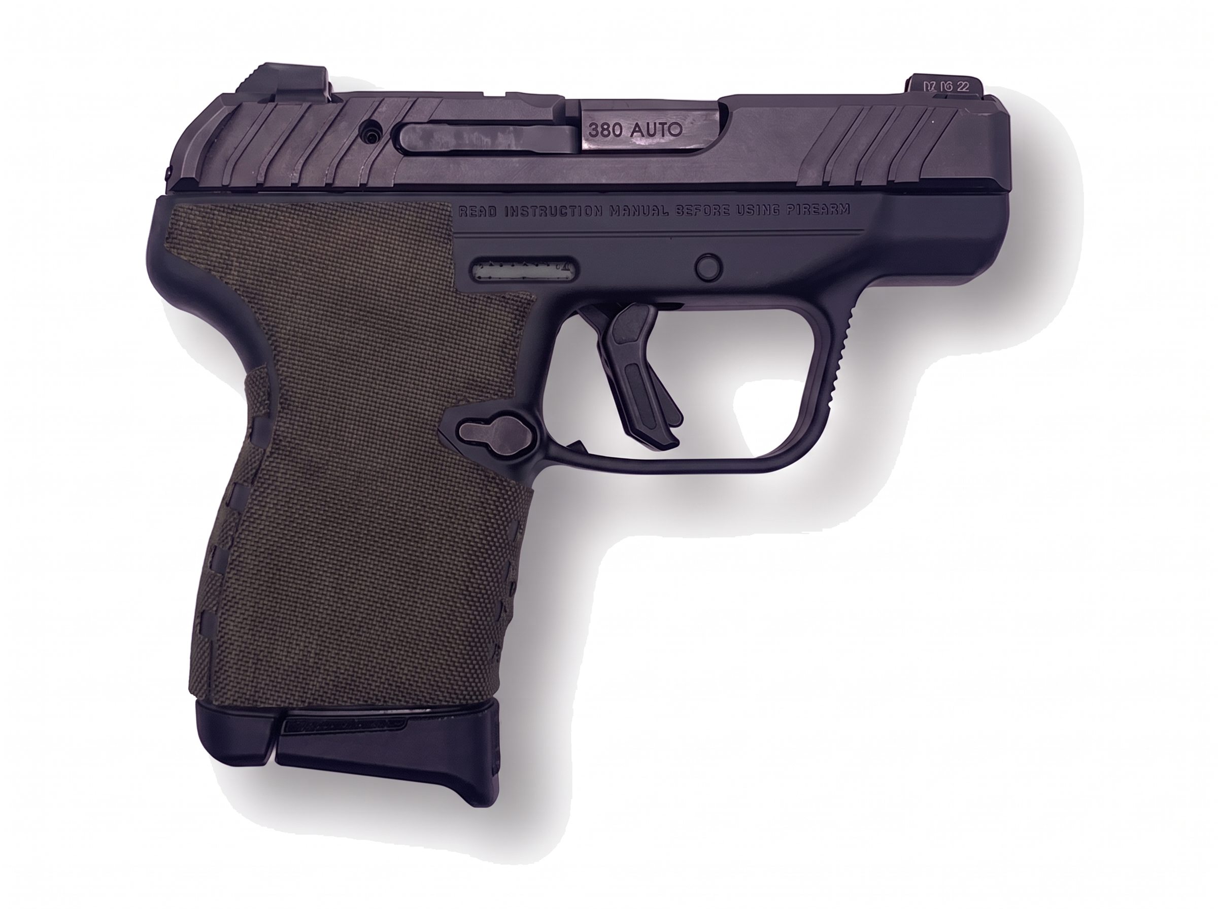 Ruger LCP MAX grip, Cordura 1000D in Black - Combat Textiles