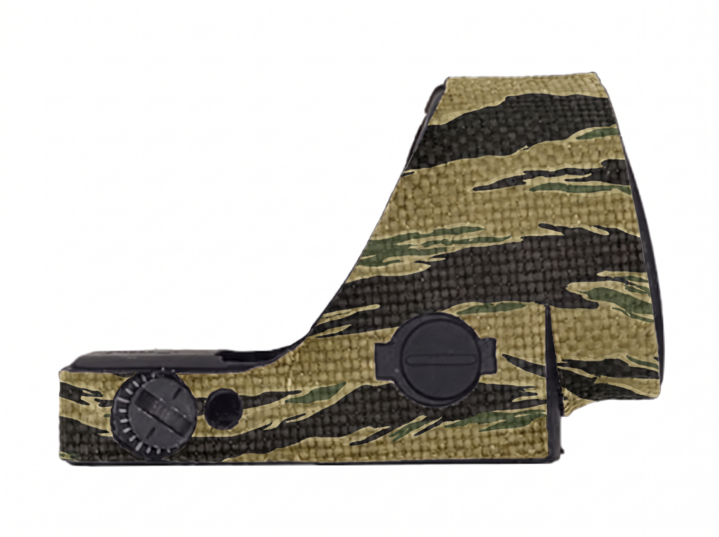 Trijicon SRO Cordura 1000D optic wrap in Tiger Stripe (Green/Black) - Combat Textiles