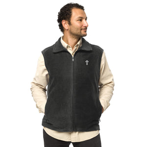 CTX Field Vest — Charcoal, worn, front