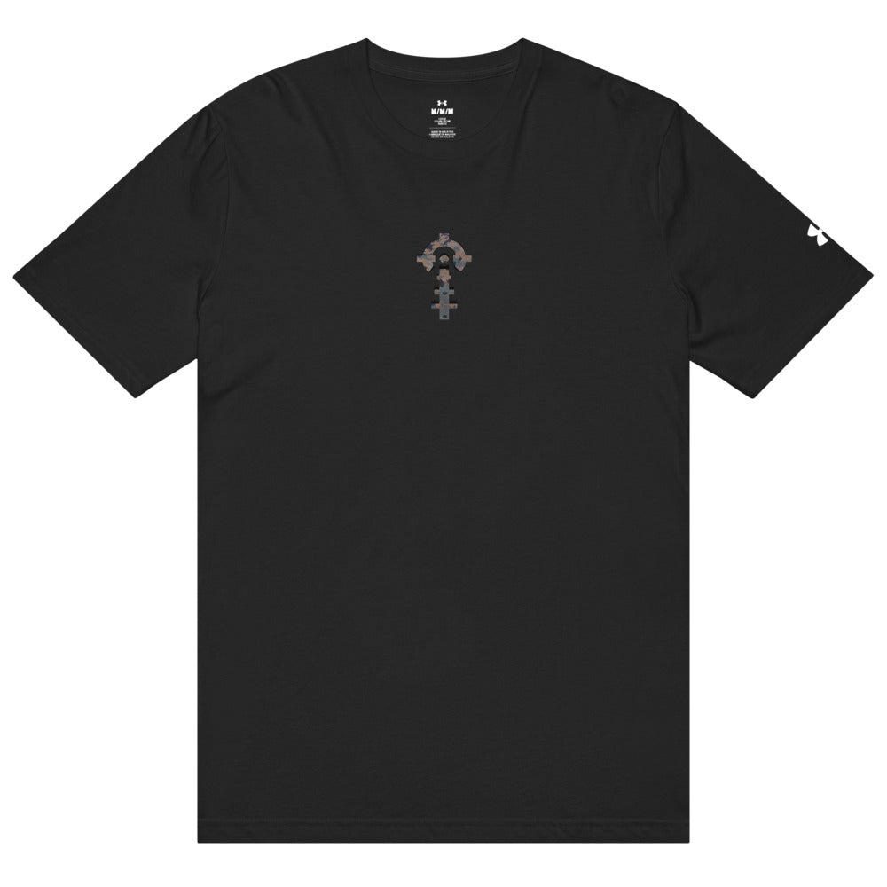 Combat Textiles Alpha T-Shirt — Black, front — Combat Textiles