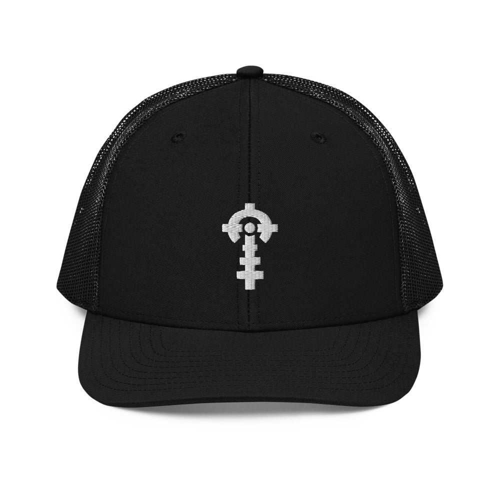 Combat Textiles Snapback — Black, front — Combat Textiles