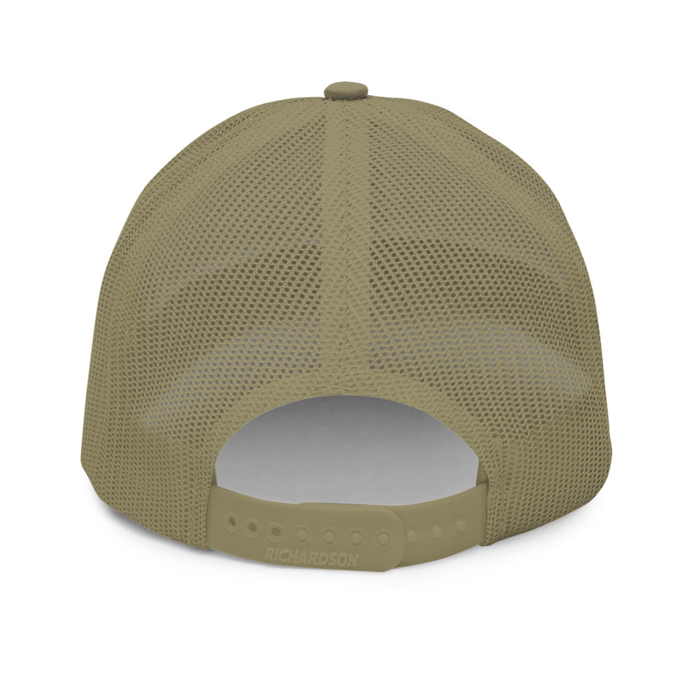 Combat Textiles Snapback — Loden, back — Combat Textiles