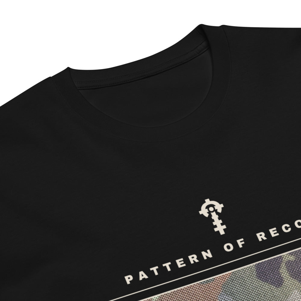 Pattern of Record Tee — No. 001 Flecktarn, print detail — Combat Textiles