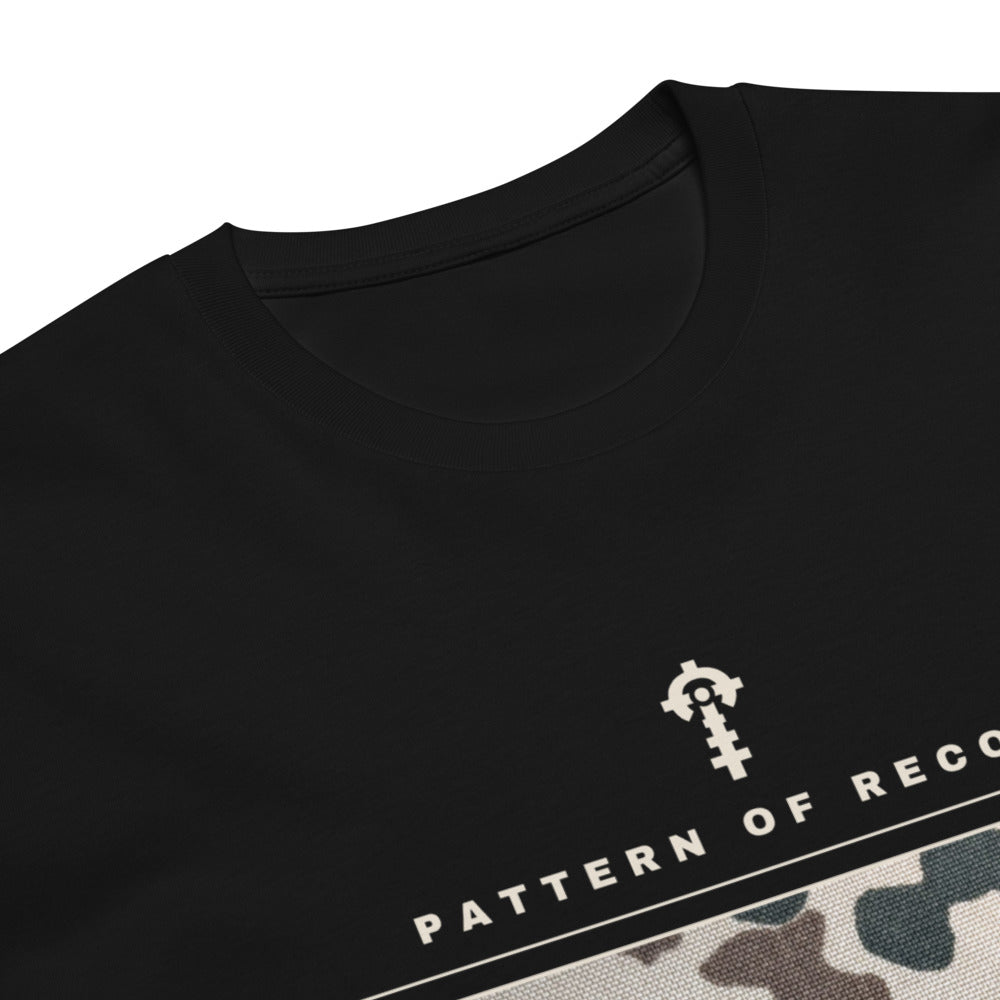 Pattern of Record Tee — No. 003 Tropentarn, print detail — Combat Textiles