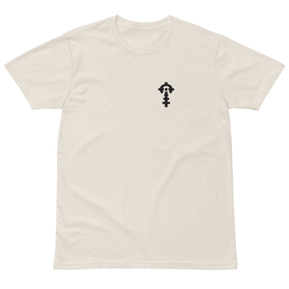 Night Shift Tee — Sand, front — Combat Textiles