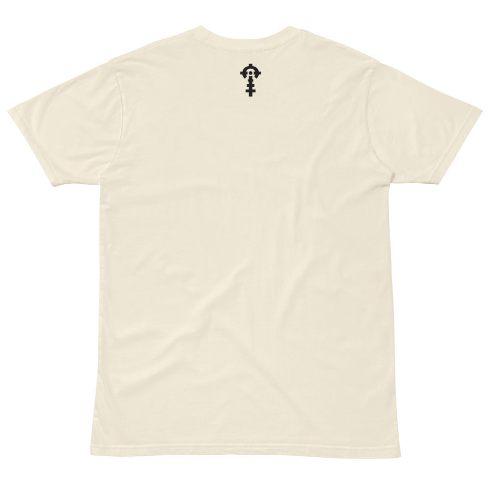 Combat Textiles Lady Die! — Faded Cream, back — Combat Textiles