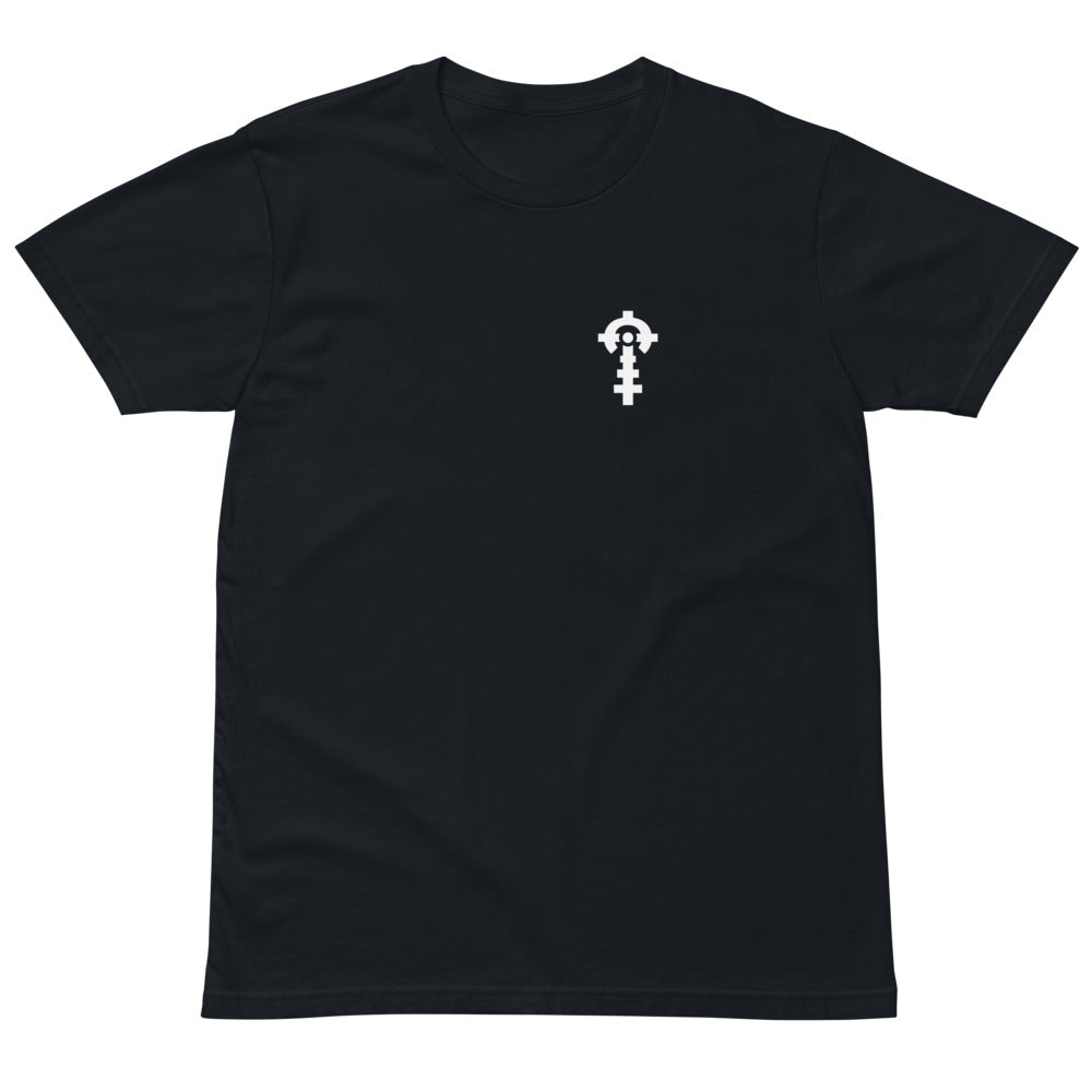Night Shift Tee — Navy, front — Combat Textiles