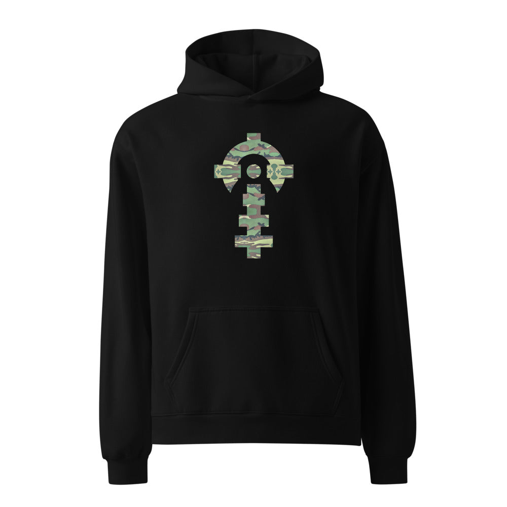 Ensign | Field Hoodie — Black, ghost front — Combat Textiles