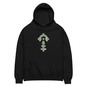 Ensign | Field Hoodie — Black, flat, front — Combat Textiles