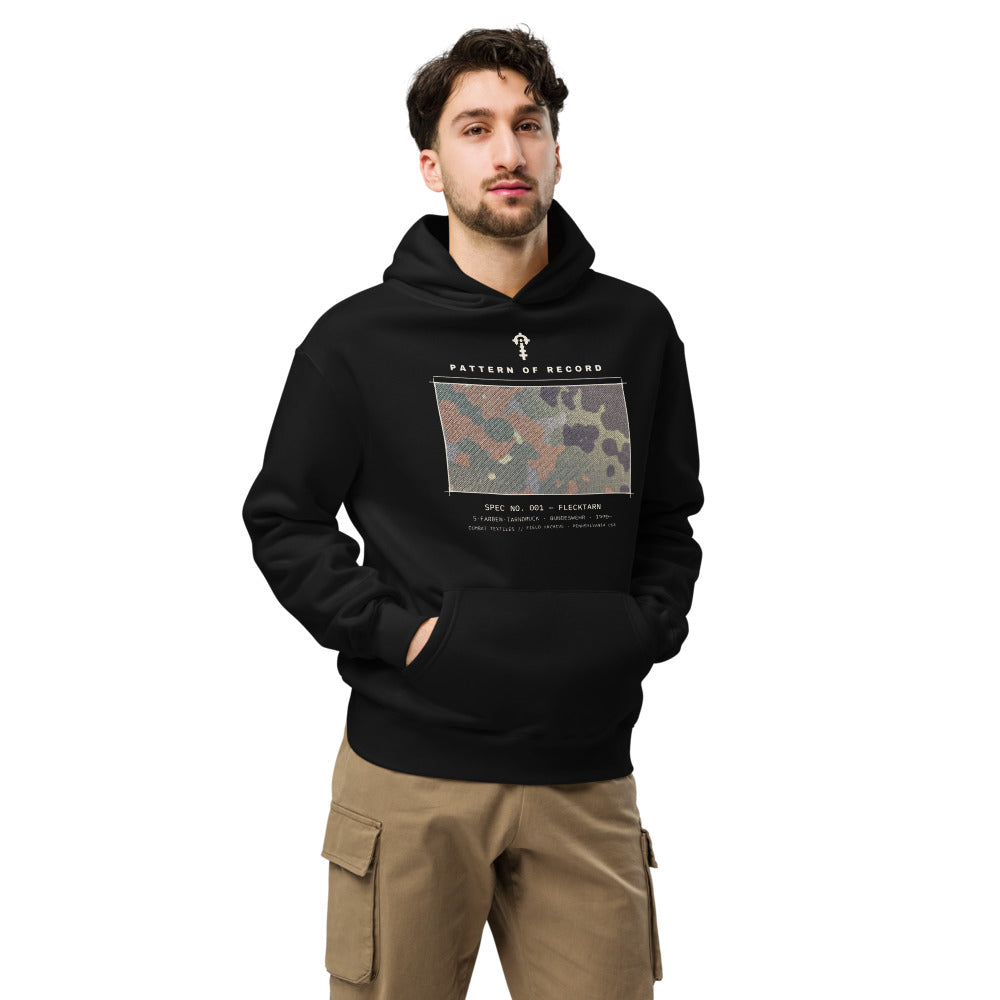 Pattern of Record Field Hoodie — relaxed fit, detail