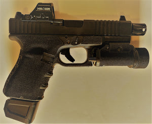 Glock 19 Cordura grip wrap, detail 5