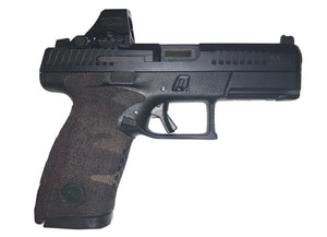 Cordura 1000D grip wrap on the CZ P-10 C — Combat Textiles