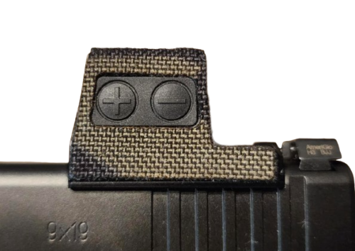 Cordura 1000D optic wrap on the Holosun EPS Carry — Combat Textiles
