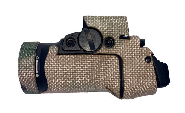 Cordura 1000D weapon light wrap on the Streamlight TLR-7 SUB — Combat Textiles