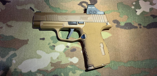 SIG P365XL Cordura grip wrap, detail 4