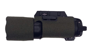 SureFire X300U-A Cordura 1000D weapon light wrap in Ranger Green — Combat Textiles
